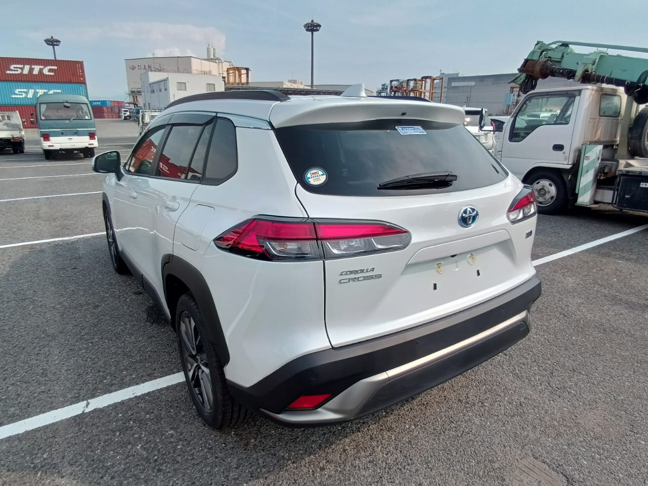 Toyota Corolla Cross Z 2022 (Hybrid, Auction Grade R) – Pearl | 64,000 km | Dhaka | STK-250330