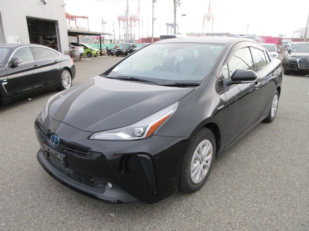 Toyota Prius A Premium 2020 (Hybrid, Auction Grade 4) – Black | 64,308 km | ECB Showroom | STK-250004