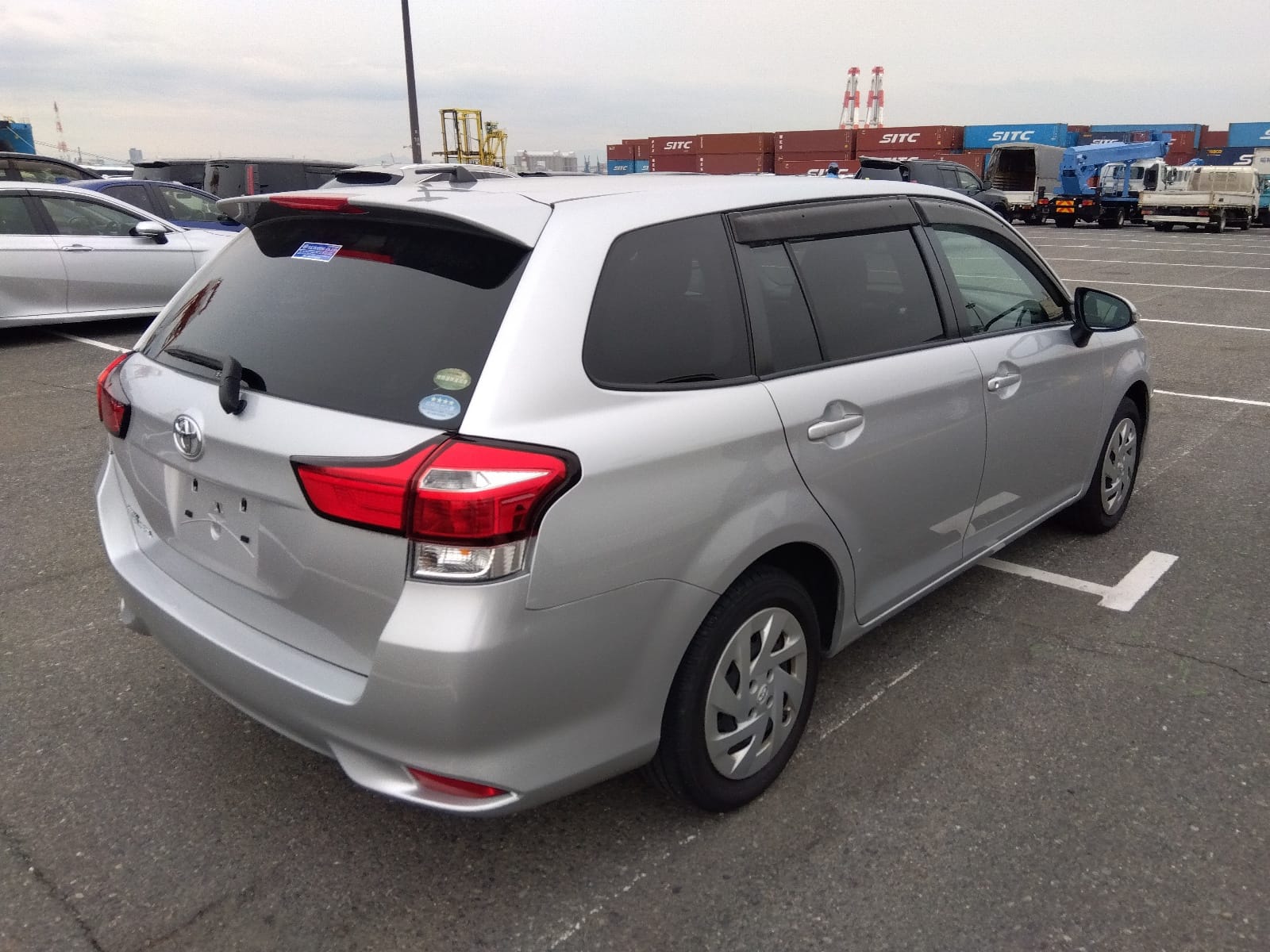 Toyota Fielder EX 2020 (Non Hybrid, Auction Grade 4.5) – Silver | 73,160 km | ECB Showroom | STK-250016