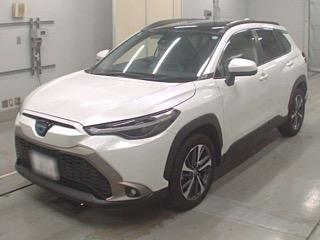 Toyota Corolla Cross G 2021 (Hybrid, Auction Grade 5) – Pearl | 4,433 km | ECB Showroom | STK-260080