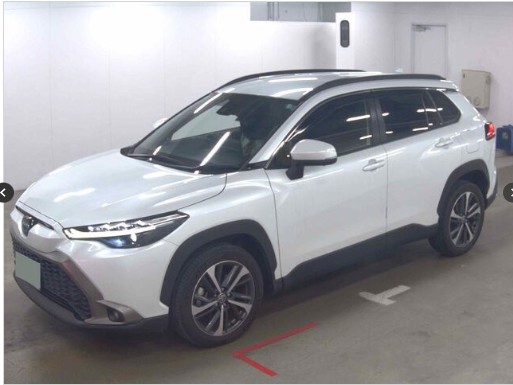 Toyota Corolla Cross Z 2021 (Hybrid, Auction Grade 4.5) – Pearl | 27,000 km | Upcoming | STK-260290