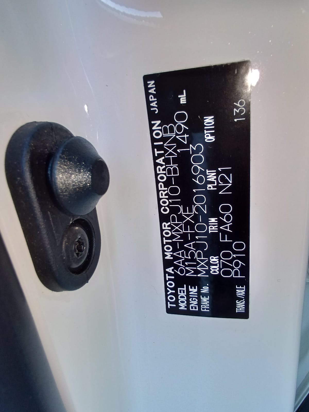 Toyota YARIS CROSS G 2021 (Hybrid, Auction Grade 4) – Pearl | 60,355 km | ECB Showroom | STK-260167