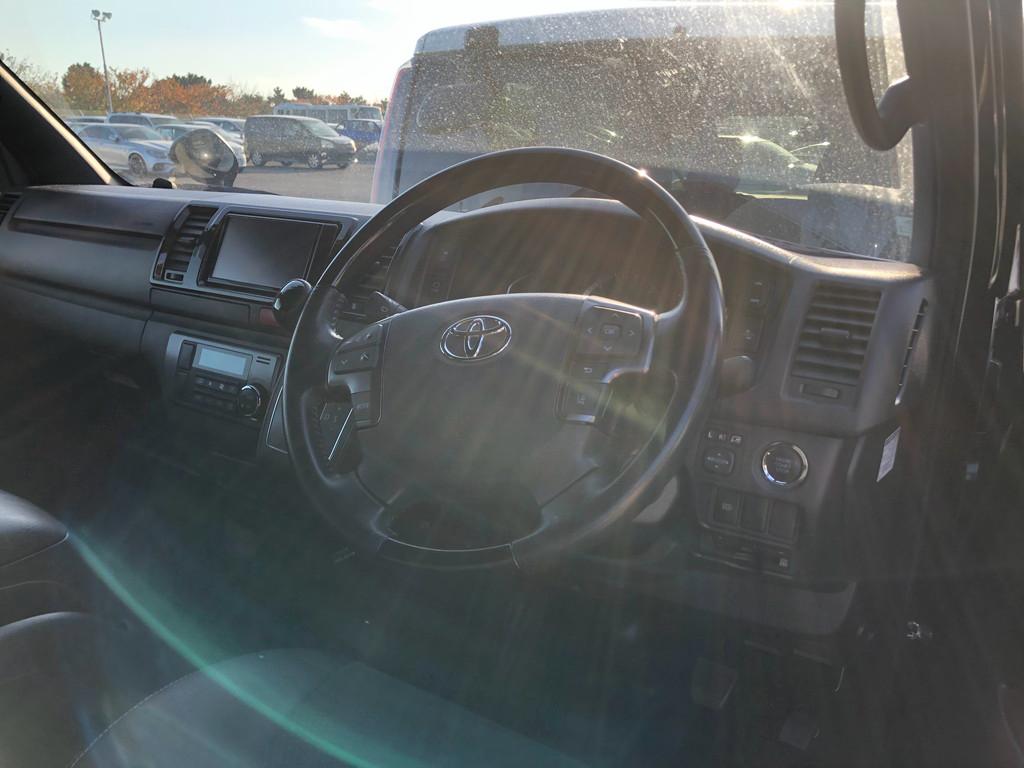 Toyota Hiace GL 2022 (Hybrid, Auction Grade 4) – Black | 36,715 km | ECB Showroom | STK-260304