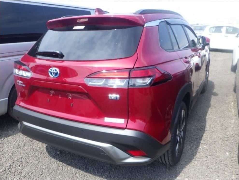 Toyota Corolla Cross G 2022 (Hybrid) – Red wine | 8,000 km | Pragati Sarani Showroom | STK-250203